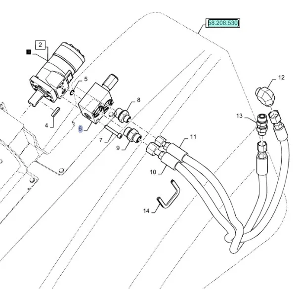 87641223 - клапан